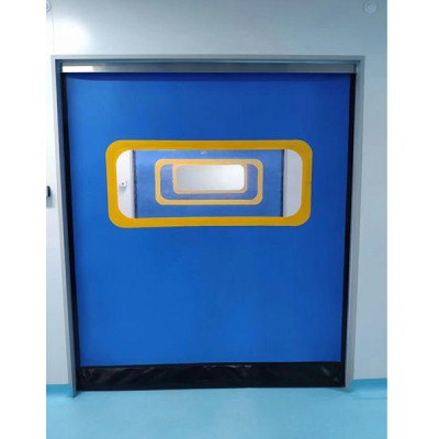 潔凈區(qū)拉鏈快速門(mén)