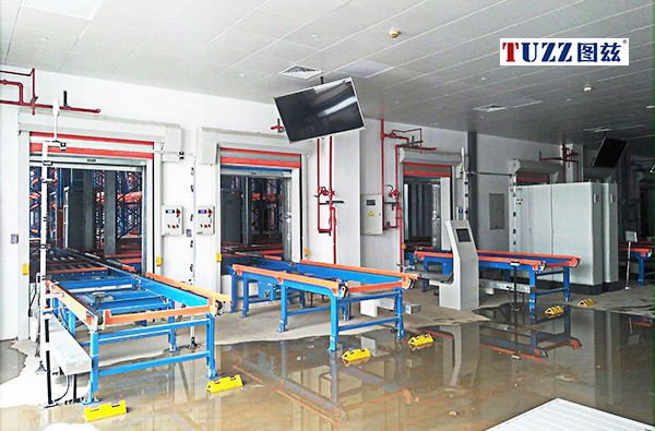 自動(dòng)化立體庫(kù)物料口防塵保溫快速卷簾門(mén)